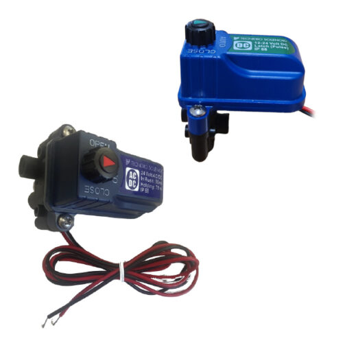 Solenodes Tecnidro 24 VCC-VCA y Latch para automatización de riego agrícola